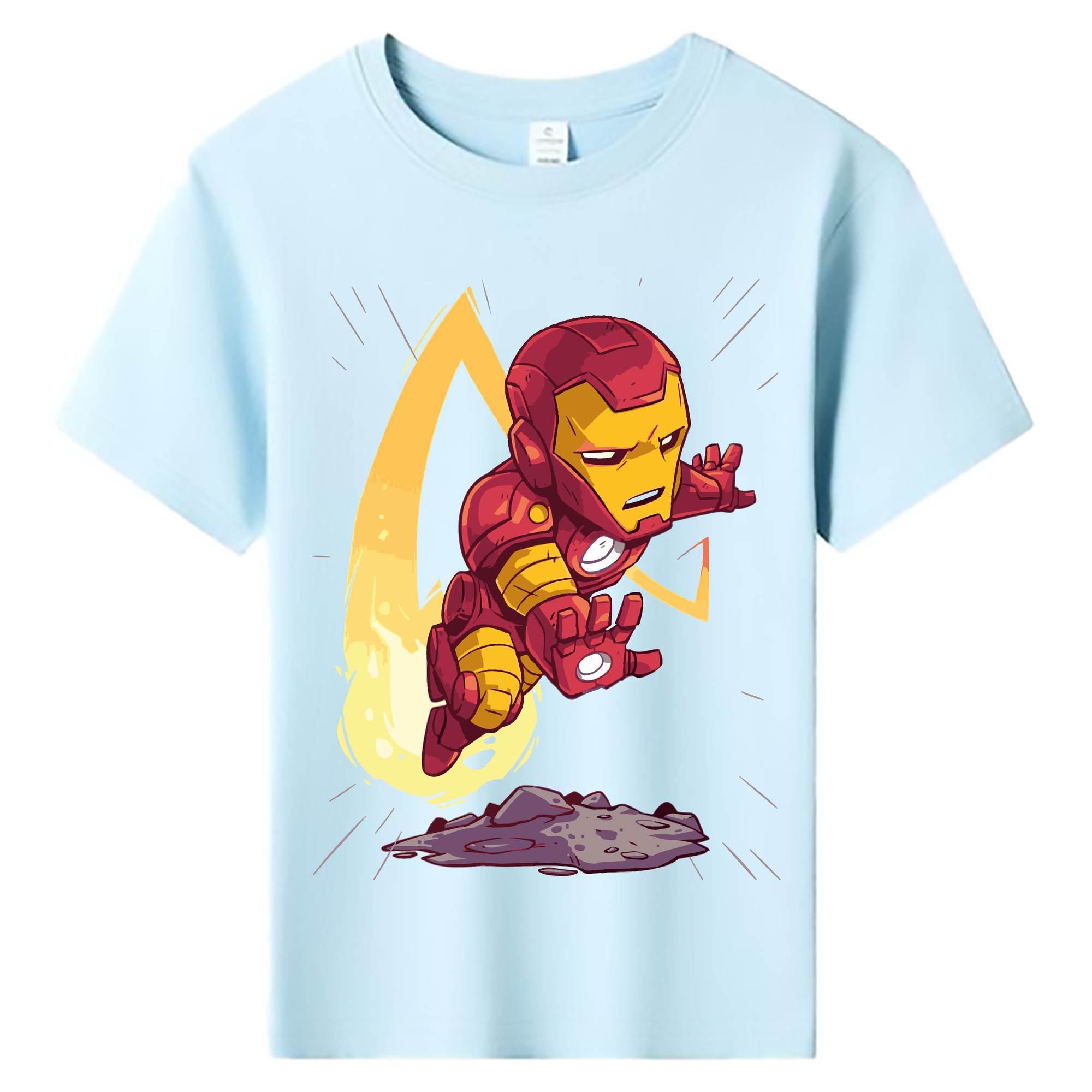 （画像用） アベンジャーズ The Avengers 綿100％キッズTシャツ（フロントプリント）